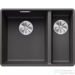   Blanco SUBLINE 340/160-F SILGRANIT® mosogató medence munkalapszintű beépítéshez, balos főmedence, palaszürke 523569