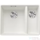 Blanco SUBLINE 340/160-F SILGRANIT® mosogató medence munkalapszintű beépítéshez, balos főmedence, fehér 523571