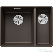   BLANCO SUBLINE 340/160-F gránit mosogató (szintbe épitésű verzió) balos főmedencével kávé 523573