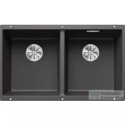   Blanco SUBLINE 350/350-U SILGRANIT® mosogató medence alulról való beépítéshez, palaszürke 523575