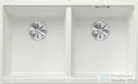 Blanco SUBLINE 350/350-U SILGRANIT® mosogató medence alulról való beépítéshez, fehér 523578