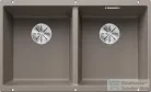 Blanco SUBLINE 350/350-U SILGRANIT® mosogató medence alulról való beépítéshez, tartufo 523581