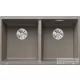Blanco SUBLINE 350/350-U SILGRANIT® mosogató medence alulról való beépítéshez, tartufo 523581