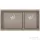 Blanco SUBLINE 480/320-U SILGRANIT® mosogató medence alulról való beépítéshez, balos főmedence, tartufo 523591