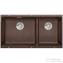   BLANCO SUBLINE 480/320-U SILGRANIT mosogatótál, balos főmedencével kávé 523593