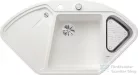 Blanco DELTA II SILGRANIT® mosogató medence, távműködtetővel, jobbos főmedence, fehér 523660