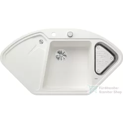   Blanco DELTA II SILGRANIT® mosogató medence, távműködtetővel, jobbos főmedence, fehér 523660
