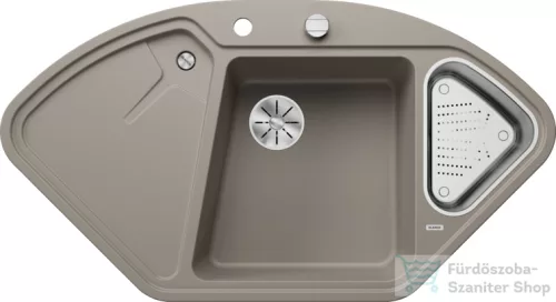 Blanco DELTA II SILGRANIT® mosogató medence, távműködtetővel, jobbos főmedence, tartufo 523666