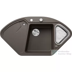   Blanco DELTA II SILGRANIT® mosogató medence, távműködtetővel, jobbos főmedence, kávé 523669