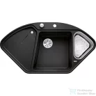 Blanco DELTA II-F 40S SILGRANIT® mosogató medence munkalapszintű beépítéshez, távműködtetővel, jobbos főmedence, antracit 523670