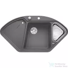 Blanco DELTA II-F 40S SILGRANIT® mosogató medence munkalapszintű beépítéshez, távműködtetővel, jobbos főmedence, palaszürke 523671