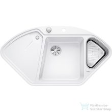   Blanco DELTA II-F 40S Silgranit mosogató medence, munkalapszintű beépítés fehér 523673