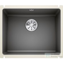   BLANCO SUBLINE 500-U Kerámia PuraPlus mosogató medence bazalt 523739