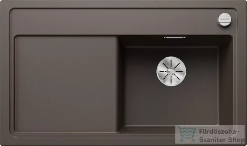 Blanco ZENAR 45 S SILGRANIT® mosogató medence, távműködtetővel, jobbos főmedence, kávé 523798