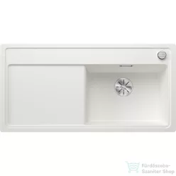   Blanco ZENAR XL 6 S-F SILGRANIT® mosogató medence munkalapszintű beépítéshez, távműködtetővel, jobbos főmedence, fehér 523905