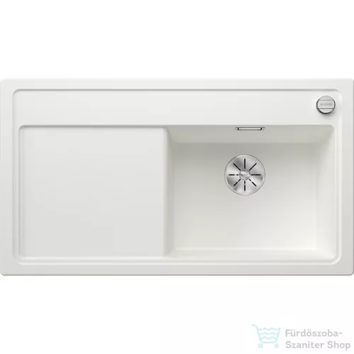 Blanco ZENAR 5 S SILGRANIT® mosogató medence, távműködtetővel, jobbos főmedence, fehér 523938