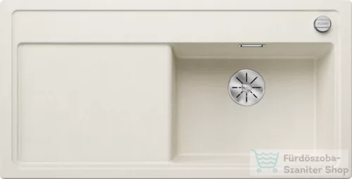 Blanco ZENAR XL 6 S SILGRANIT® mosogató medence, távműködtetővel, jobbos főmedence, fehér 523968