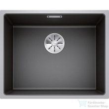   BLANCO SUBLINE 500-IF SteelFrame acélból és silgranit-ból lévő mosogatótál lefolyó távműködtető nélkül antracit 524107