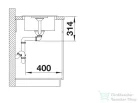 Blanco FAVUM XL 6 S SILGRANIT® mosogató meddence, fehér 524235