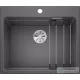 Blanco ETAGON 6 SILGRANIT® mosogató medence, palaszürke 524540
