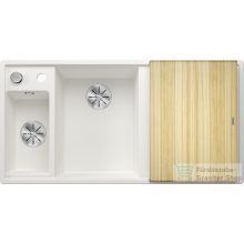   BLANCO AXIA III 6 S gránit mosogató fa vágódeszkával távműködtetővel balos fehér 524647