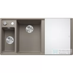   Blanco AXIA III 6 S SILGRANIT® mosogató medence, távműködtetővel, üveg vágólappal, balos főmedencével, tartufo 524660