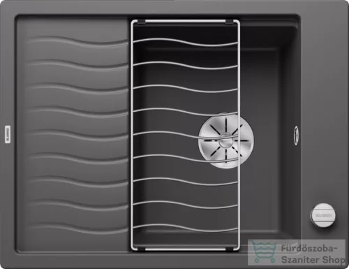 Blanco ELON 45 S SILGRANIT® mosogató medence, távműködtetővel, palaszürke 524815