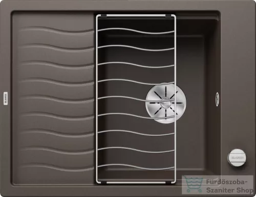 Blanco ELON 45 S SILGRANIT® mosogató medence, távműködtetővel, kávé 524823
