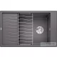 Blanco ELON XL 6 S SILGRANIT® mosogató medence, palaszürke 524845
