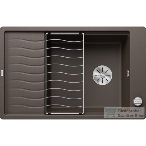 Blanco ELON XL 6 S-F SILGRANIT® mosogató medence munkalapszintű beépítéshez, távműködtetővel, kávé 524859