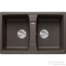   BLANCO LEXA 8 silgranit mosogatótál (lefolyó távműködtető nélkül) kávé 524969