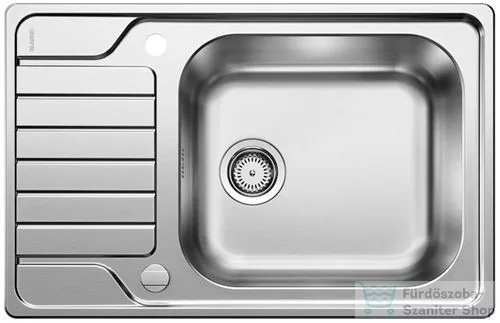 Blanco DINAS XL 6 S Compact rozsdamentes acél mosogató medence, távműködtetővel, 2 csaplyukkal, fényezett acél 525120