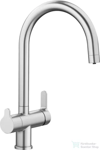 Blanco TRIMA Filter mosogató csaptelep, szűrt vízhez, PVD steel 525803