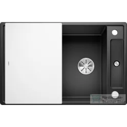   Blanco AXIA III 45 S SILGRANIT® mosogató medence, távműködtetővel, üveg vágólappal, fekete 525840