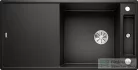 Blanco AXIA III XL 6 S SILGRANIT® mosogató medence, távműködtetővel, fa vágódeszkával, fekete 525858