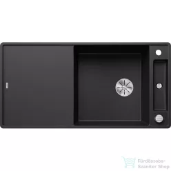   Blanco AXIA III XL 6 S-F SILGRANIT® mosogató medence munkalapszintű beépítéshez, távműködtetővel, üvegvágólappal, fekete 525859