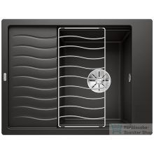   BLANCO ELON 45 S fekete gránit mosogató lefolyó-távműködtető nélkül 525880