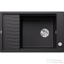   BLANCO ELON XL 6 S-F silgránit mosogató medence,forgatható kivitel,  munkalapszintű beépítés, fekete 525884