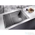 Blanco ELON XL 6 S-F SILGRANIT® mosogató medence munkalapszintű beépítéshez, távműködtetővel, fekete 525884