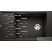   Blanco BLANCOELON XL 8S forgatható Silgranit mosogató medence lefolyó, távműködtető nélkül fekete 525886