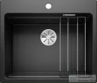 Blanco ETAGON 6 SILGRANIT® mosogató medence, fekete  525890