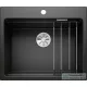 Blanco ETAGON 6 SILGRANIT® mosogató medence, fekete  525890