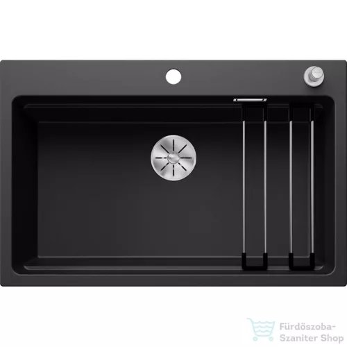 Blanco ETAGON 8 SILGRANIT® mosogató medence, távműködtetővel, fekete 525892