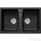 Blanco LEXA 8 SILGRANIT® mosogató medence, fekete 525906
