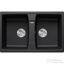   BLANCO LEXA 8 silgranit mosogatótál (lefolyó távműködtető nélkül) fekete 525906