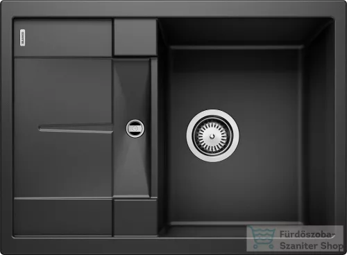 Blanco METRA 45 S Compact SILGRANIT® mosogató medence, fekete 525912