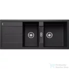 Blanco METRA 8 S SILGRANIT® mosogató medence, fekete 525934