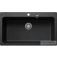 Blanco NAYA XL 9 86x51 cm-es SILGRANIT® mosogató medence, fekete 525947