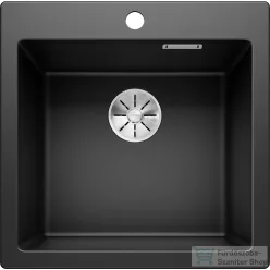 Blanco PLEON 5 SILGRANIT® mosogató medence, fekete 525951