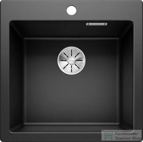 Blanco PLEON 5 SILGRANIT® mosogató medence, fekete 525951